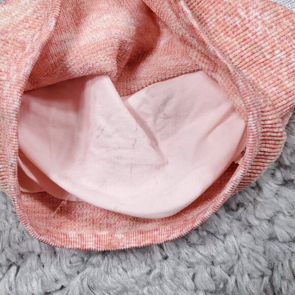 READ Aerie Seamless Ring Longline Bralette Beach Peach Pink Stretch Size Small - Picture 7 of 11